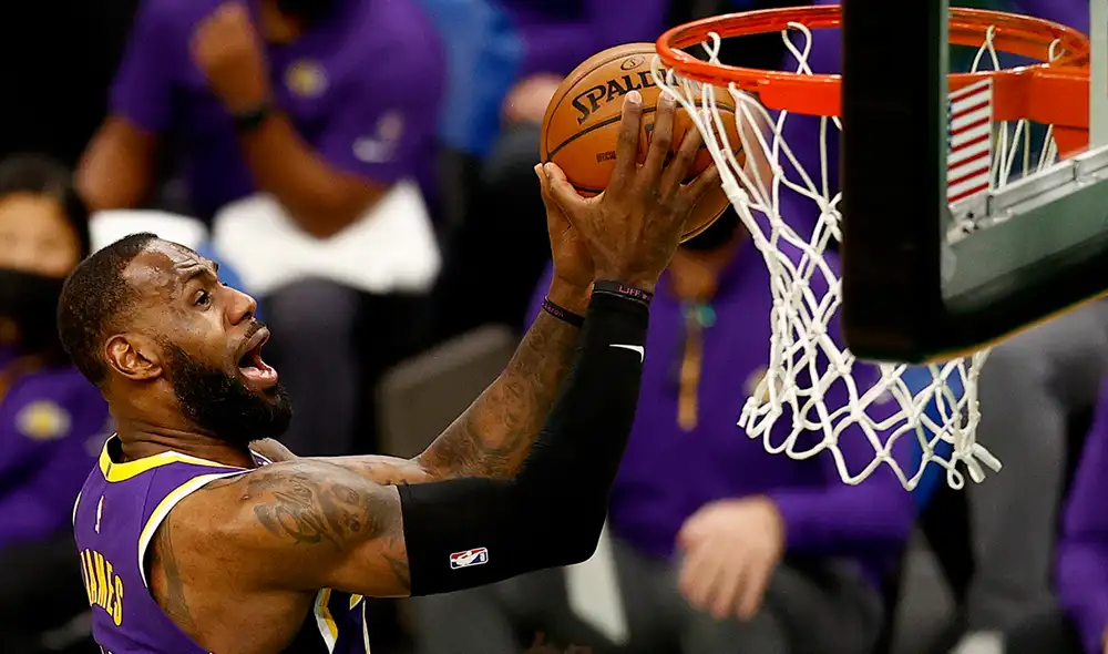 Boston Celtics cayó de local contra Los Angeles Lakers por la NBA. Foto: AFP