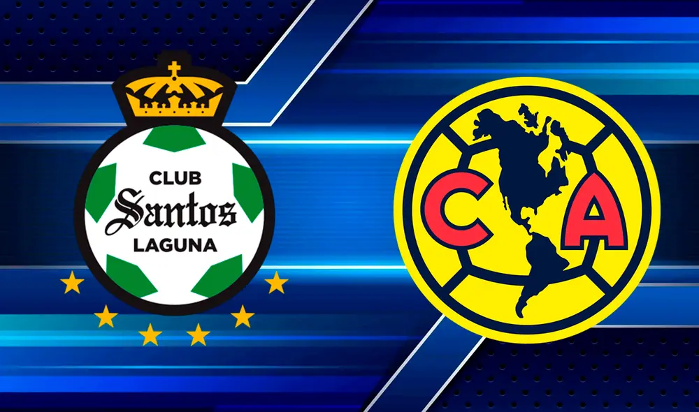 Santos Laguna y América se enfrentarán en la cuarta fecha del fútbol mexicano. Foto: composición