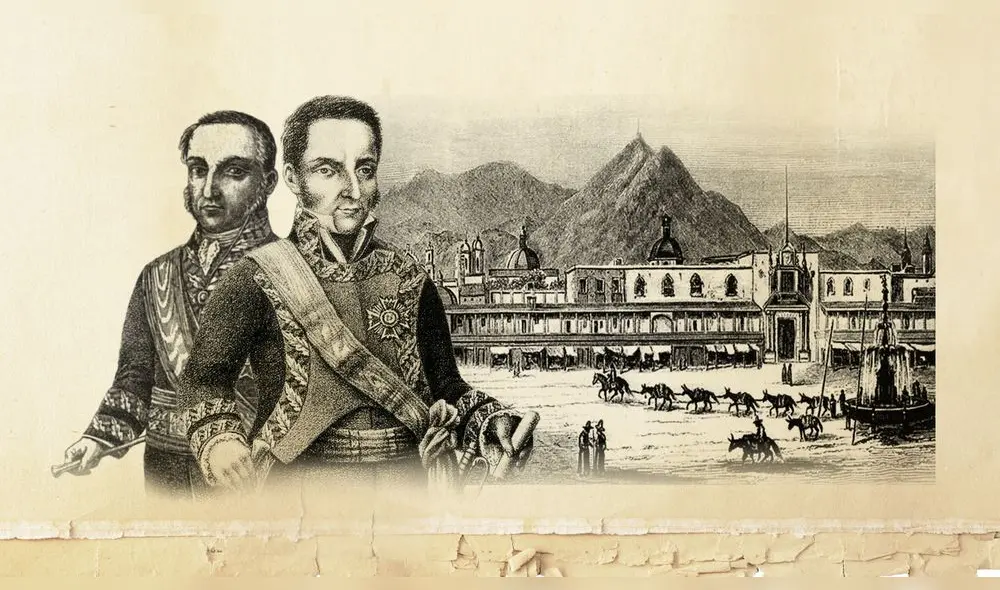PRIMER GOLPE MILITAR. El virrey Pezuela
se enteró del Pronunciamiento de Aznapuquio a primera hora del 29 de enero de 1821. En el curso de la mañana
convocó a la Junta General Directiva de la Guerra. A las seis de la tarde abandonó Palacio de Gobierno sin ofrecer resistencia. PRIMER GOLPE MILITAR. El virrey Pezuela
se enteró del Pronunciamiento de Aznapuquio a primera hora del 29 de enero de 1821. En el curso de la mañana
convocó a la Junta General Directiva de la Guerra. A las seis de la tarde abandonó Palacio de Gobierno sin ofrecer resistencia.