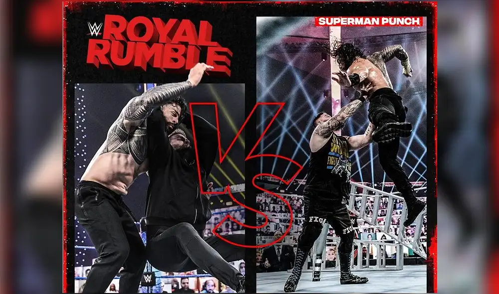 Kevin Owens y Roman Reings lucharán en el Royal Rumble por el campeonato universal de la WWE. Foto: captura/Instagram WWE