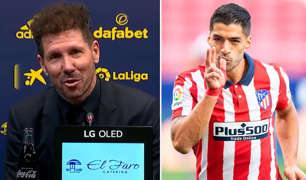 Luis Suárez marcó su primer gol de tiro libre con la camiseta colchonera. Foto: captura/Goal