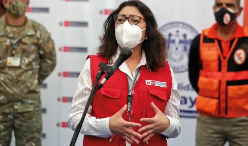 Bermúdez no quiso adelantar si la cuarentena duraría más de dos semanas. Foto: PCM