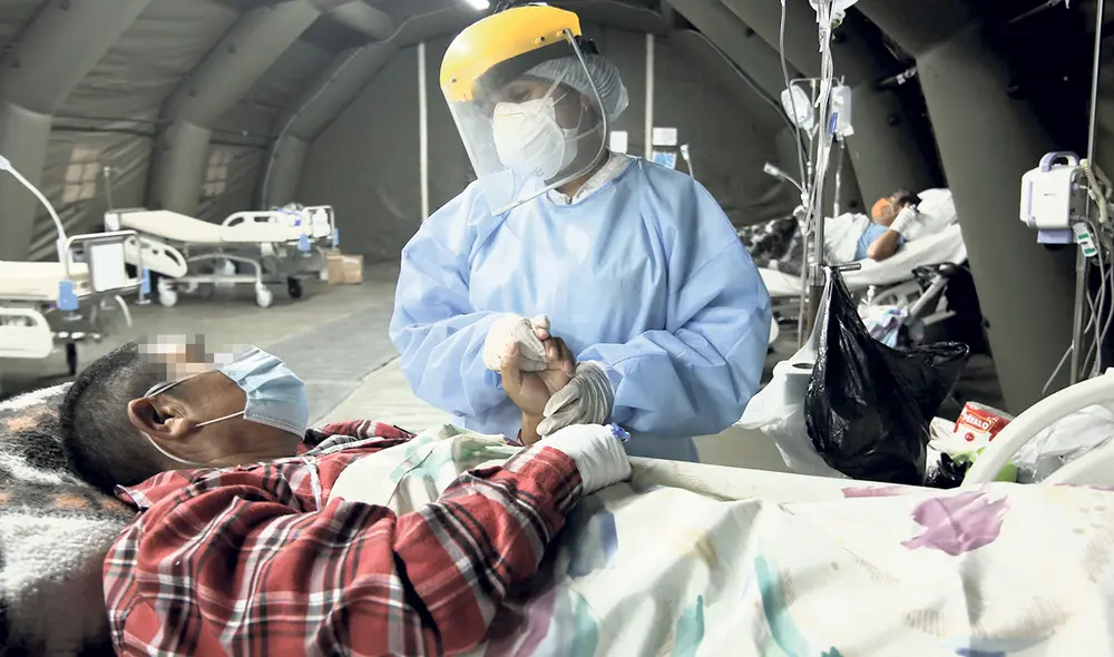 En guardia. En el Hospital de Apoyo de Carabayllo ya se registraron 400 sospechosos de COVID-19 en enero. Foto: John Reyes/La República En guardia. En el Hospital de Apoyo de Carabayllo ya se registraron 400 sospechosos de COVID-19 en enero. Foto: John Reyes/La República