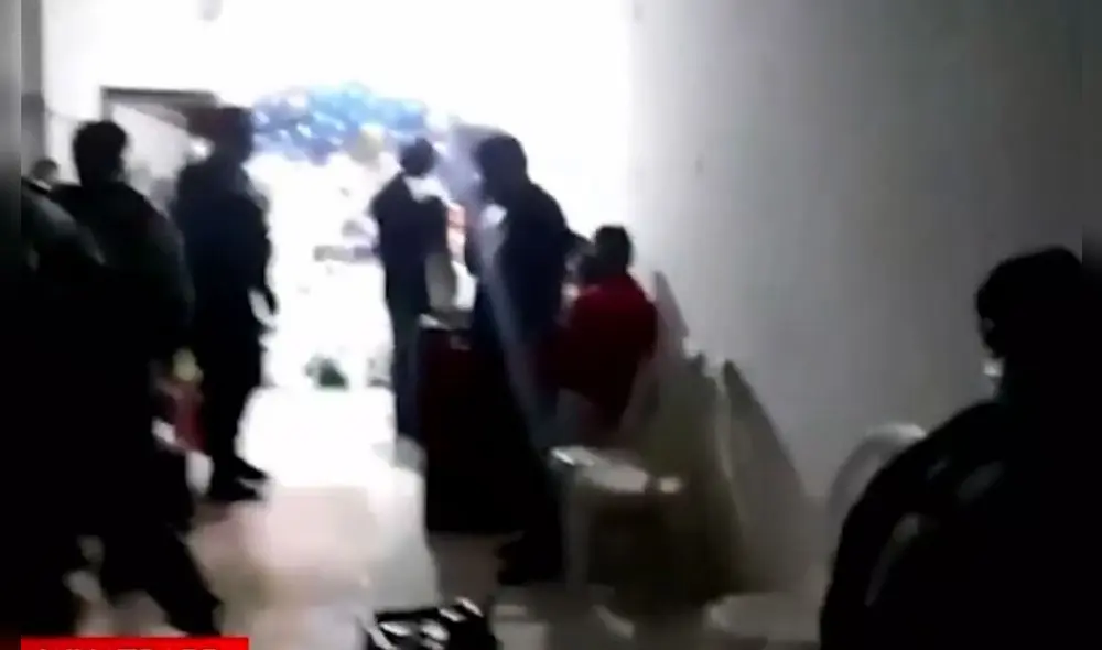 Intervenidos fueron trasladas a centros de retención temporal. Foto: captura de Canal N