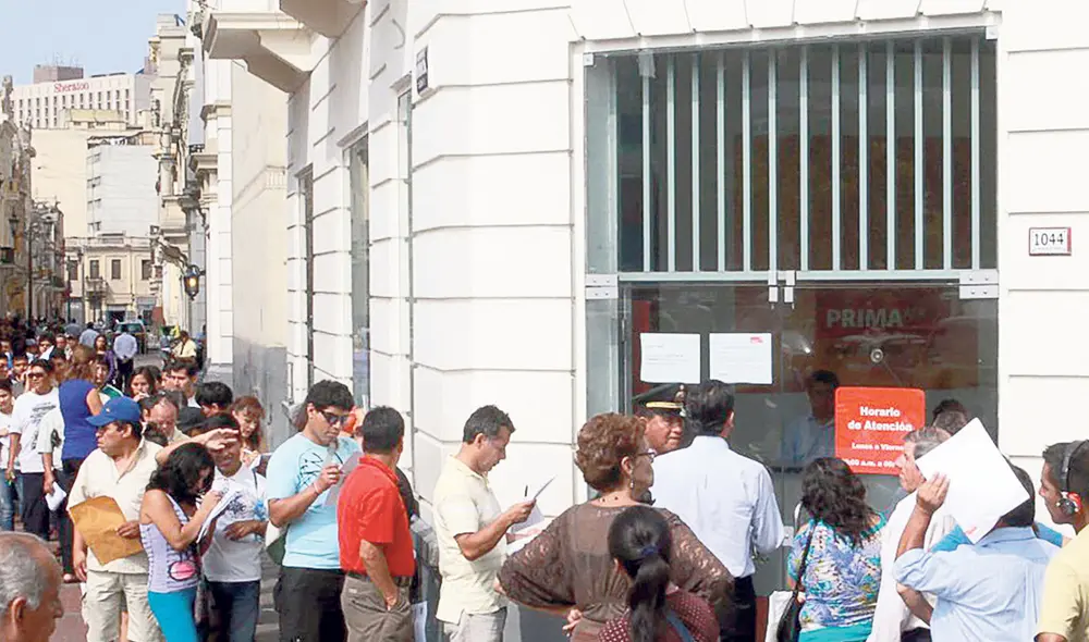 Impacto. Son 8 millones de afiliados entre la ONP y las cuatro AFP. Foto: difusión