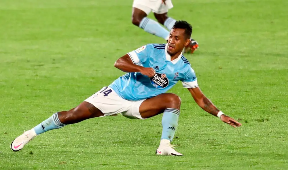 Renato Tapia es uno de los capitanes del Celta de Vigo. Foto: EFE Renato Tapia es uno de los capitanes del Celta de Vigo. Foto: EFE
