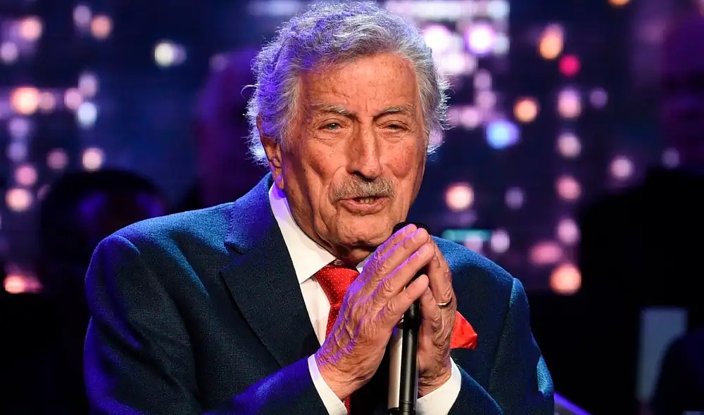 Tony Bennet es considerado una leyenda del jazz. Foto: AFP Tony Bennet es considerado una leyenda del jazz. Foto: AFP