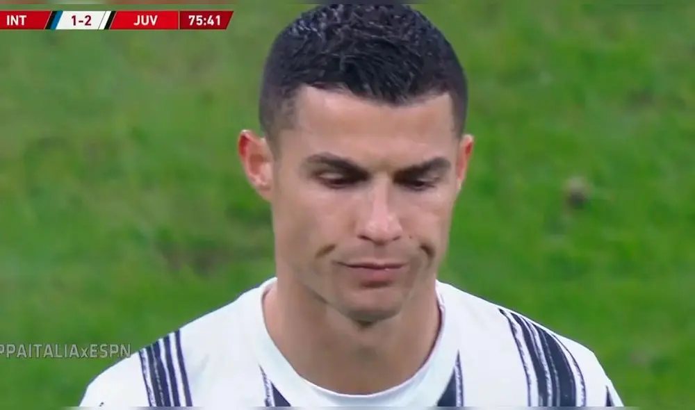 Cristiano Ronaldo anotó un doblete en la victoria de la Juventus. Foto: captura/ESPN