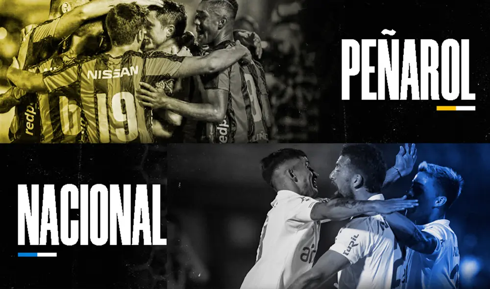 Este será el primer clásico del año en Uruguay. Foto: composición de Fabrizio Oviedo/GLR