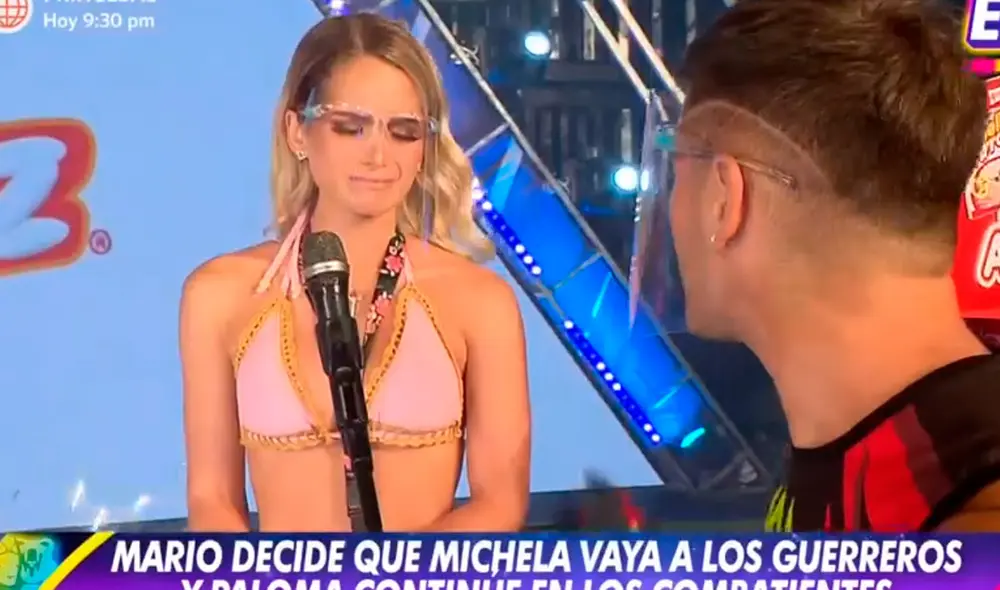 La competidora, quien se inició en Combate, no estuvo de acuerdo con la decisión. Foto: captura/América TV