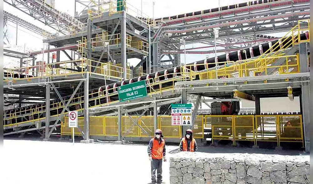 Minería enfrentó en el 2020 los efectos de la pandemia, pese a que tuvieron facilidades para seguir laborando en plena cuarentena rígida