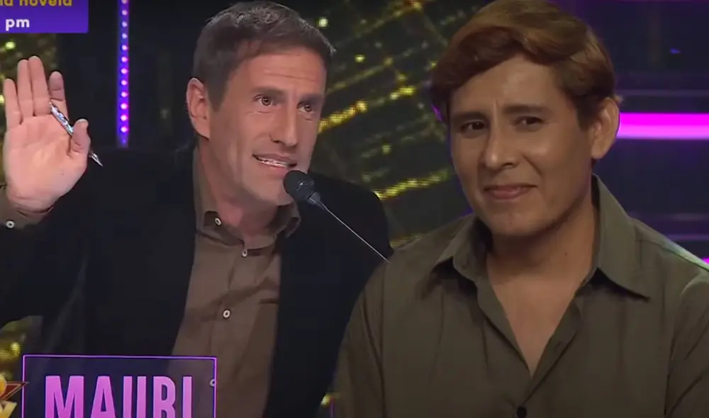 El imitador de Ricardo Montaner no dio la talla con el tema "Será". Foto: composición y captura Latina