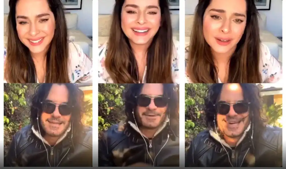 Danna García y Mario Cimarro fueron pareja en la ficción. Foto: Mario Cimarro/Instagram Danna García y Mario Cimarro fueron pareja en la ficción. Foto: Mario Cimarro/Instagram