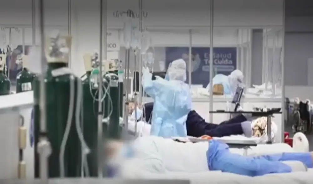 Los casos de coronavirus aún siguen en aumento en Perú y camas UCI empiezan a escasear. Foto: captura de Canal N