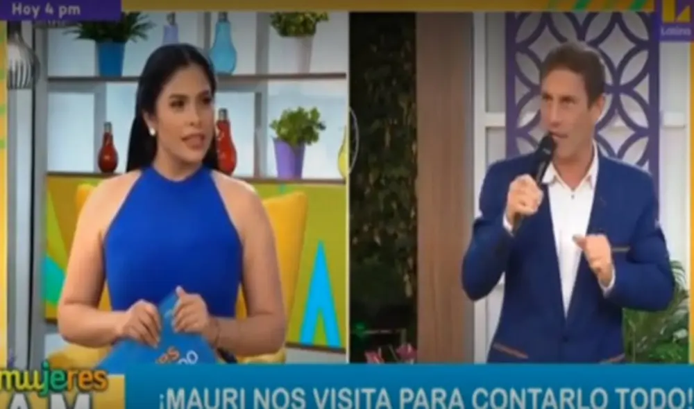 Maricarmen Marín y Mauri Stern desmienten cualquier tipo de enemistad. Foto: captura Latina Maricarmen Marín y Mauri Stern desmienten cualquier tipo de enemistad. Foto: captura Latina