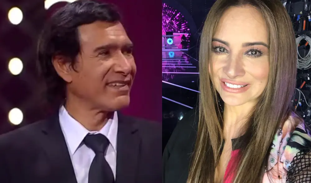 Myriam Hernández felicita a imitador peruano de Julio Iglesias por su presentación en Yo soy Chile. Foto: captura de Chilevisión/ Myriam Hernández/ Instagram