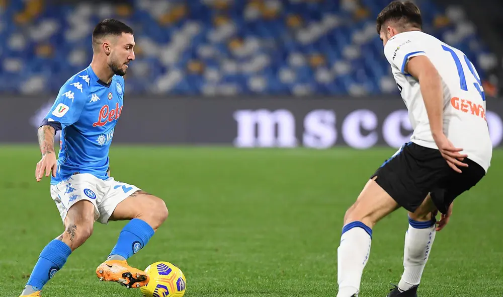 La vuelta de esta llave se jugará el próximo miércoles 10 de febrero. Foto: Napoli/Twitter La vuelta de esta llave se jugará el próximo miércoles 10 de febrero. Foto: Napoli/Twitter