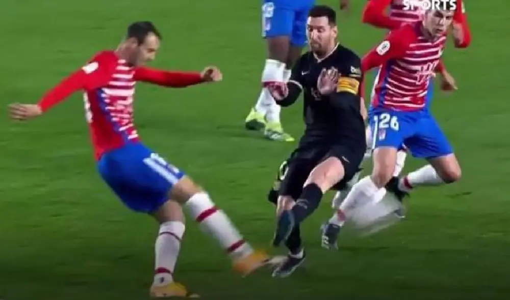 Lionel Messi lleva 650 goles con la camiseta del Barcelona. Foto: captura/DirecTV