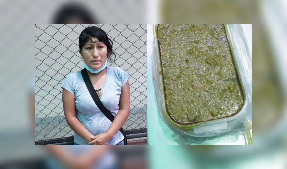 Droga iba dirigida para un preso sentenciado por robo agravado. Foto: Inpe Droga iba dirigida para un preso sentenciado por robo agravado. Foto: Inpe