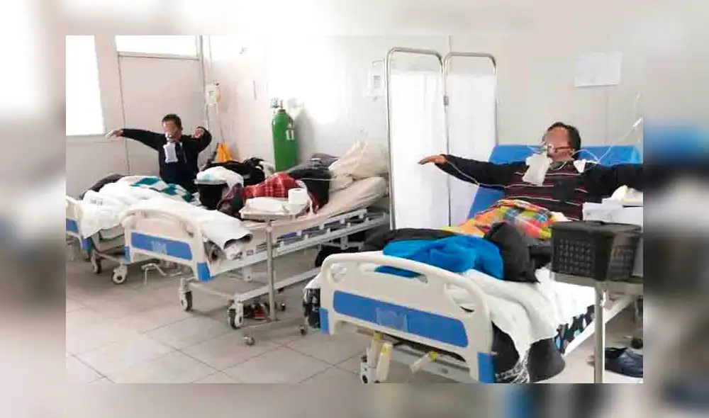 Tratamiento. Pacientes llegan graves al Hospital Regional. Tratamiento. Pacientes llegan graves al Hospital Regional.