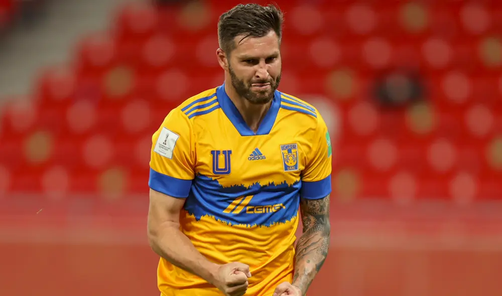 Gignac marcó dos goles en la primera parte. Foto: AFP Gignac marcó dos goles en la primera parte. Foto: AFP