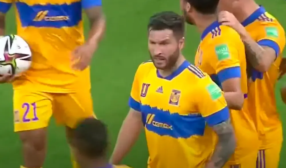 Gignac anotó su primer doblete en el Mundial de Clubes. Foto: Fox Sports Gignac anotó su primer doblete en el Mundial de Clubes. Foto: Fox Sports