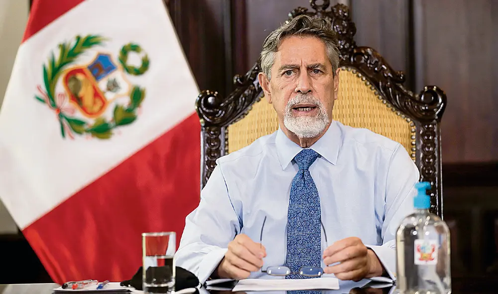 Lo dijo. Sagasti acabó con los rumores: vacunas llegan el 14. Foto: Presidencia Lo dijo. Sagasti acabó con los rumores: vacunas llegan el 14. Foto: Presidencia