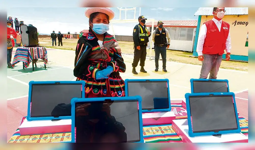 Tablets serán entregadas a estudiantes en la región Puno