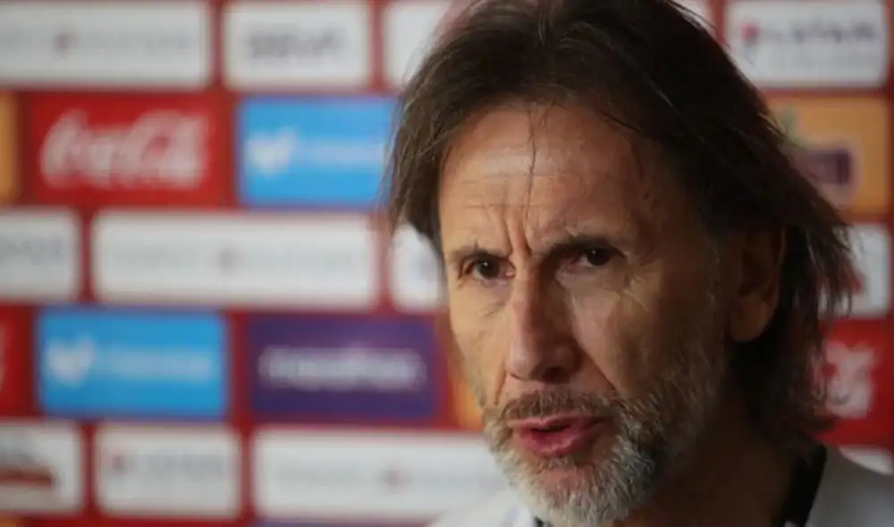 Ricardo Gareca dirige a la selección peruana desde el 2015. Foto: EFE Ricardo Gareca dirige a la selección peruana desde el 2015. Foto: EFE