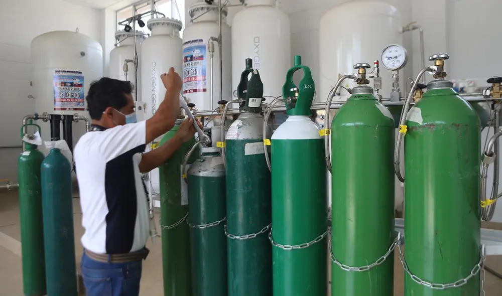 Molinelli resaltó la importancia del oxígeno medicinal para los pacientes con coronavirus. Foto: difusión