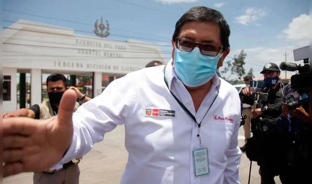 Cita con titular de Agricultura se dio en la sede la III División del Ejército. Foto: Rodrigo Talavera-La República