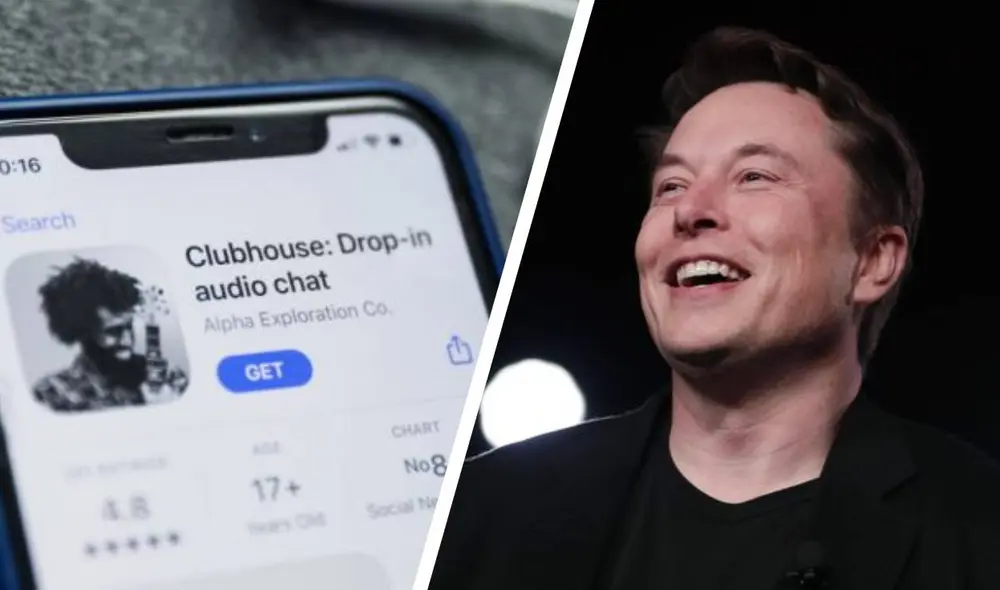 La conversación entre Elon Musk y el CEO de la app tras el escándalo de Gamestop hizo que Clubhouse sea la nueva red social de moda. Foto: Engadget/Forbes