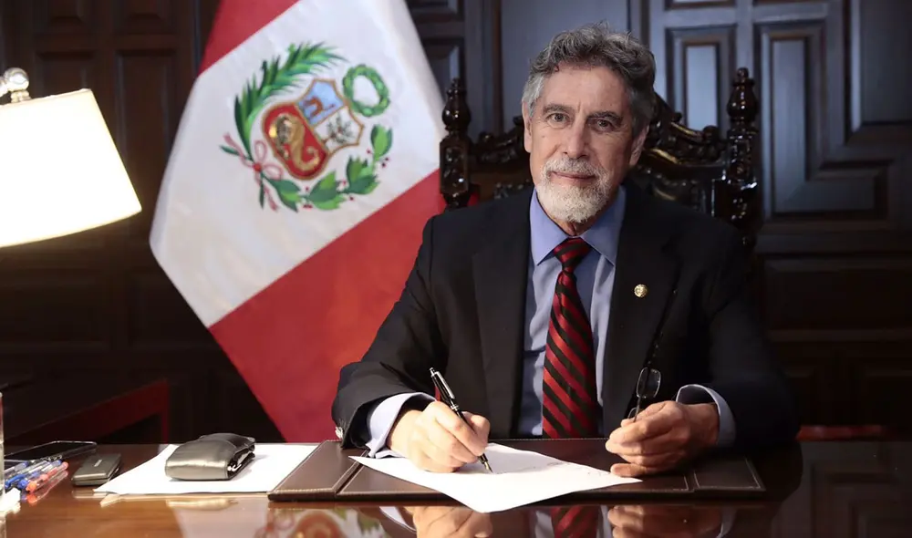 Sagasti asumió la presidencia de la República el último 16 de noviembre. Foto: Presidencia Sagasti asumió la presidencia de la República el último 16 de noviembre. Foto: Presidencia