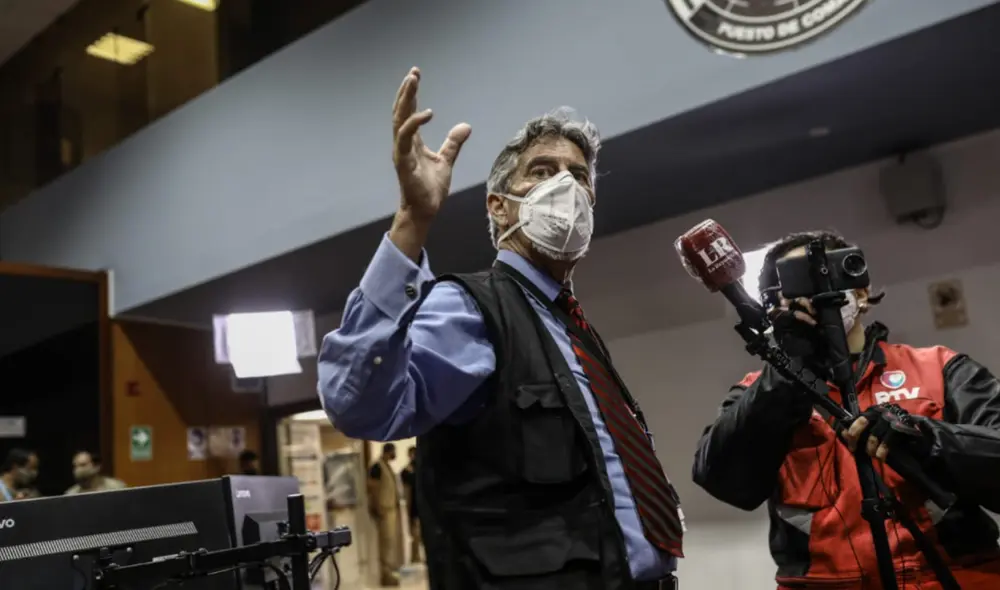 Mandatario se mostró optimista por el proceso de vacunación que iniciará en pocas semanas. Foto: Aldair Mejía / La República Mandatario se mostró optimista por el proceso de vacunación que iniciará en pocas semanas. Foto: Aldair Mejía / La República