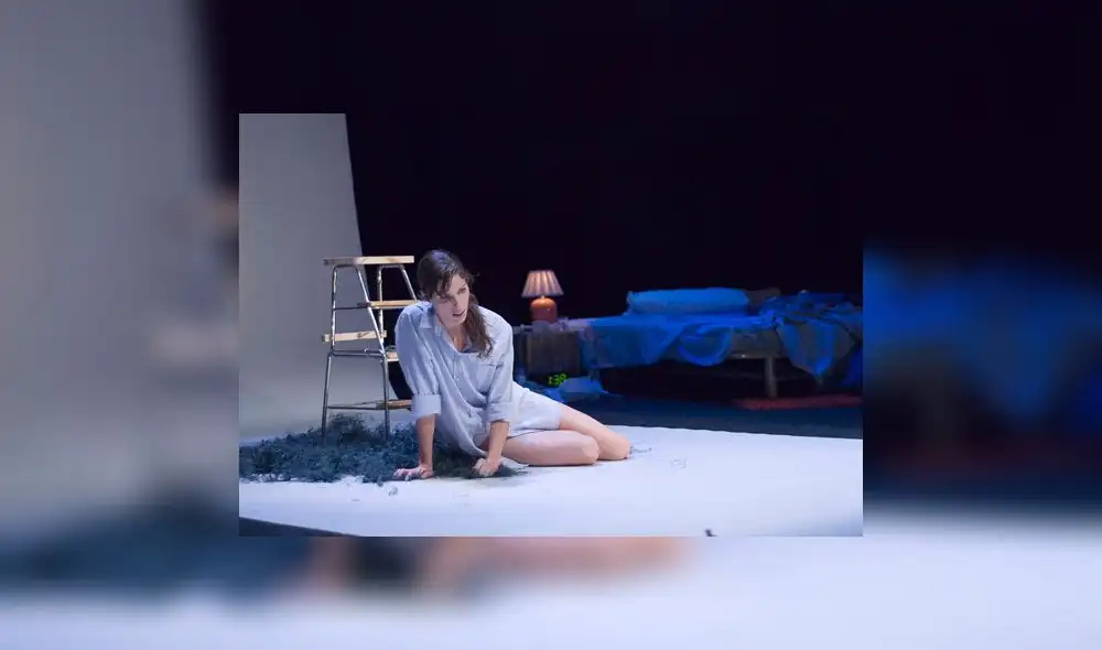 Escena de la obra "Psicosis de las 04: 48", monólogo de la dramaturga británica Sarah Kane, que será presentada por España.