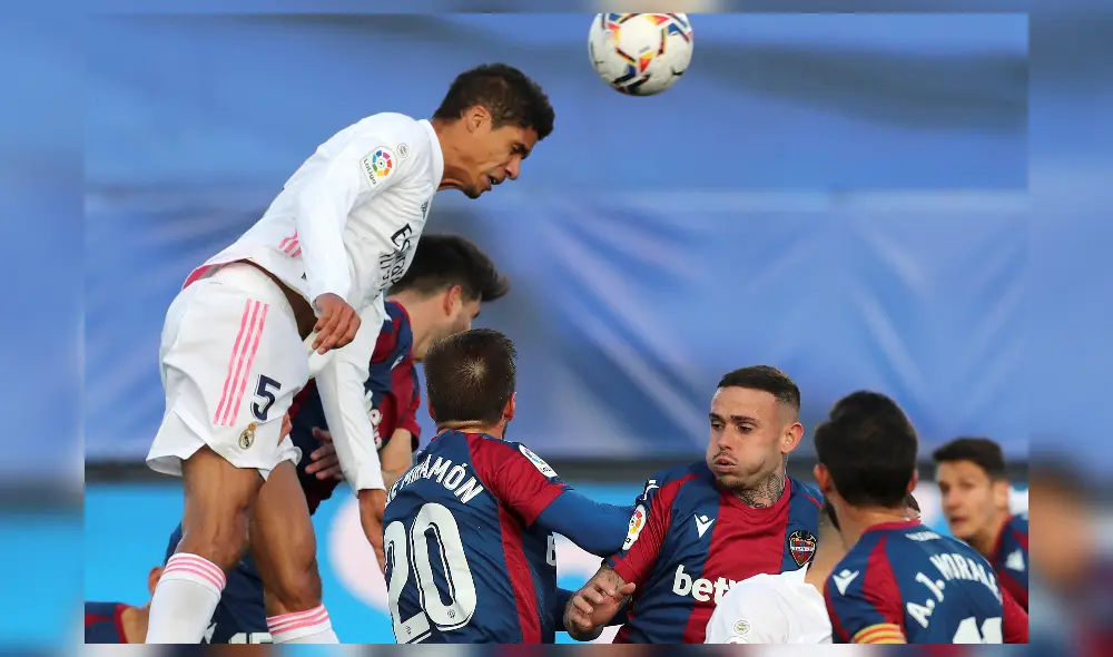 Real Madrid perdió de local ante el Levante en la jornada pasada. Foto: EFE/Kiko Huesca