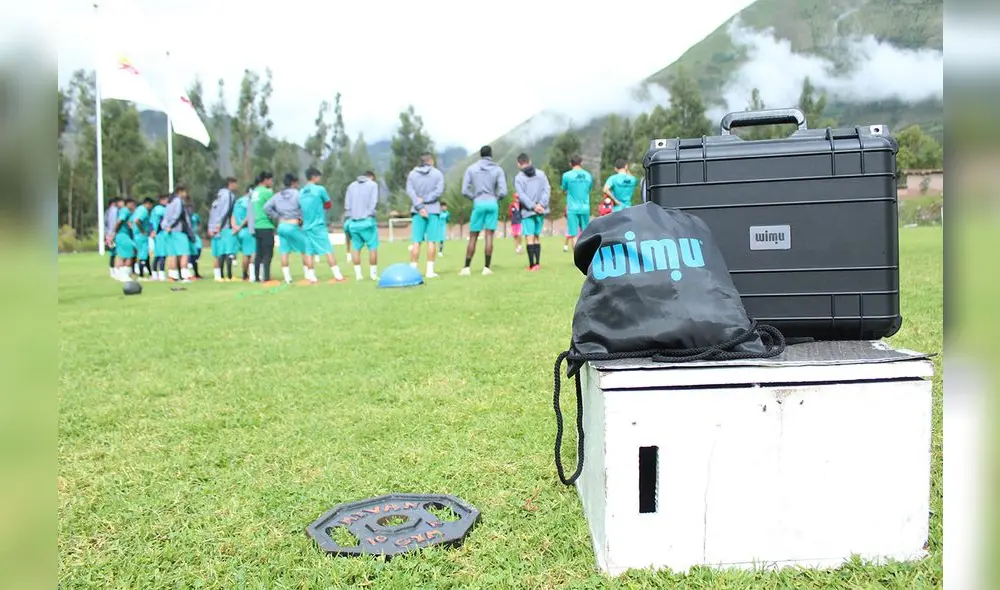 Cienciano utiliza aparatos especiales para saber el estado de sus jugadores. Foto: Club Cienciano Cienciano utiliza aparatos especiales para saber el estado de sus jugadores. Foto: Club Cienciano