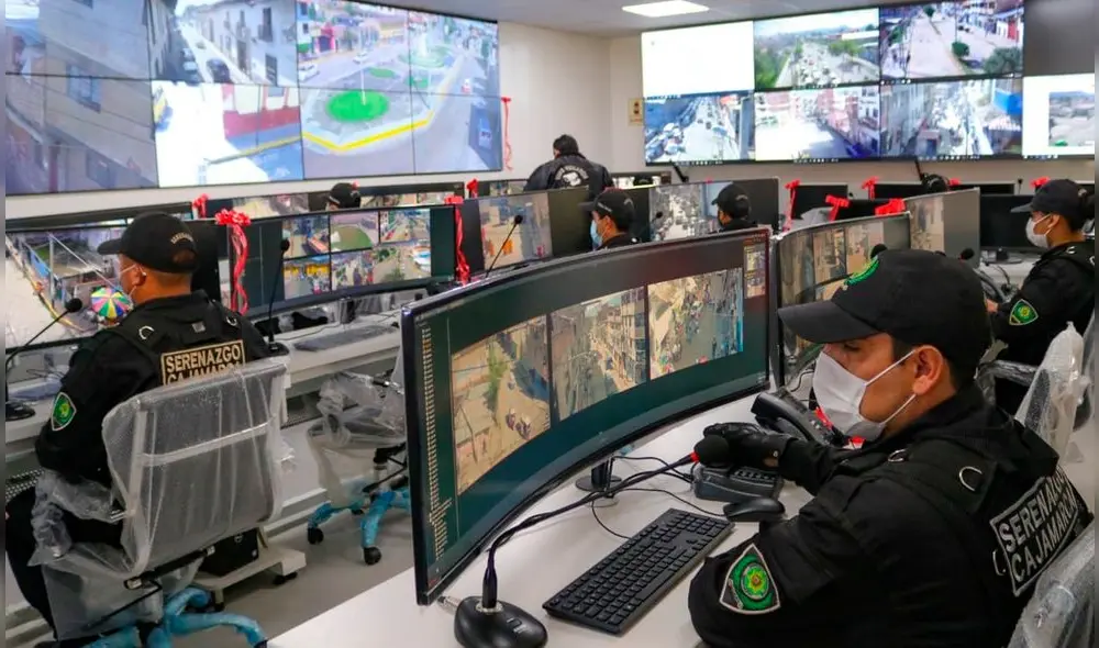 Serán 80 serenos los que se encargarán de operar todo el sistema de videovigilancia. Foto: Municipalidad de Cajamarca Serán 80 serenos los que se encargarán de operar todo el sistema de videovigilancia. Foto: Municipalidad de Cajamarca