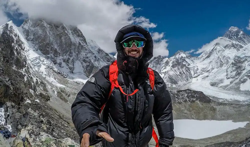 En 2019, Juan Pablo Mohr alcanzó la cima del Everest sin oxígeno complementario. Foto: Instagram/Juan Pablo Mohr