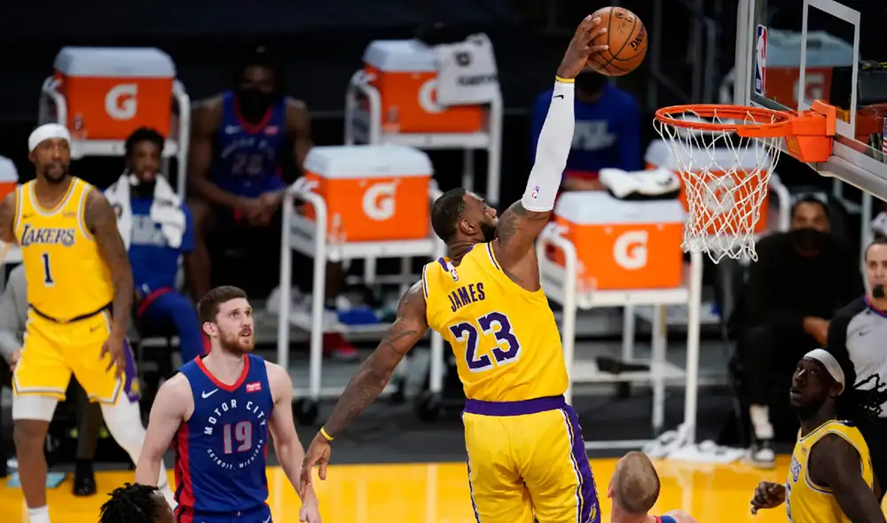 James anotó 8 puntos en el tiempo extra. Foto: AP