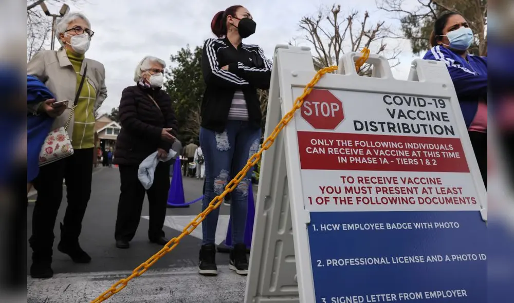 Los estados de Florida, New York y Texas han restringido el acceso a la vacunación de turistas. Crédito AFP