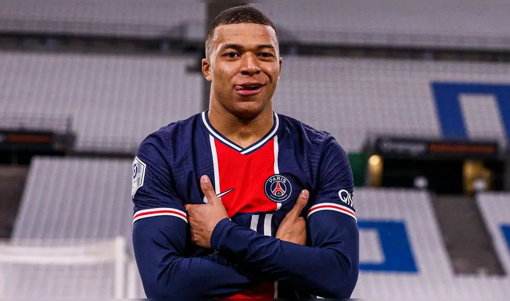 Mbappé abrió el marcador tras una espectacular corrida. Foto: Twitter/@PSG_español