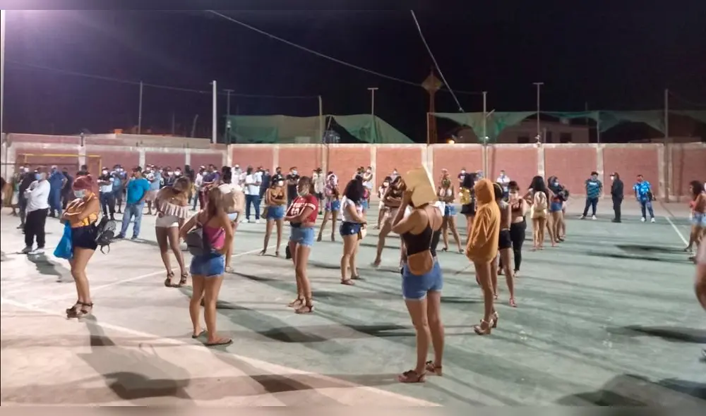 Intervenidos en bar de Talara fueron multados por no respetar toque de queda. Foto: difusión