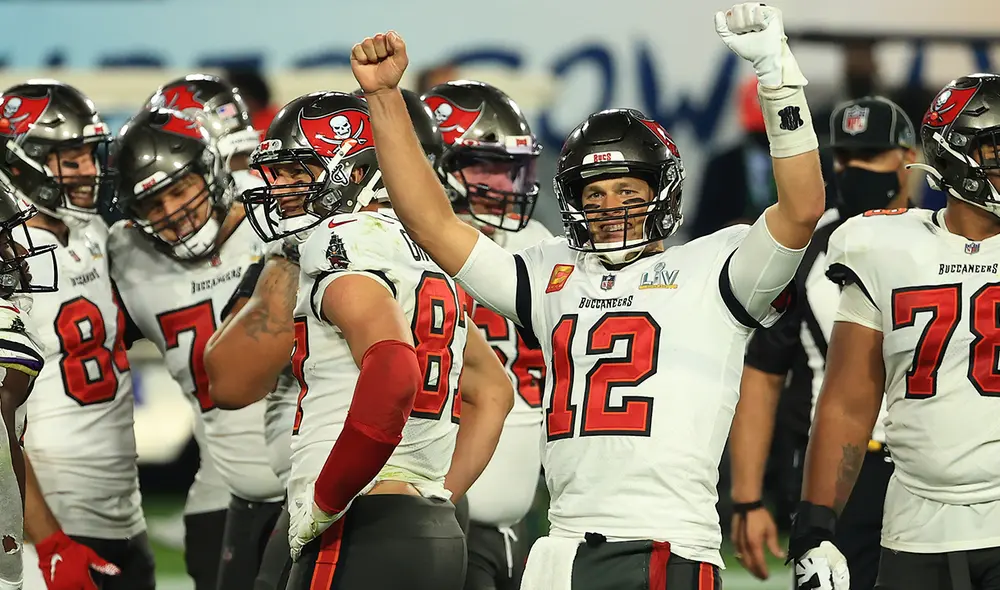 Buccaneers se consagró campeón de la NFL ante Chiefs en el Super Bowl 2021. Foto: AFP
