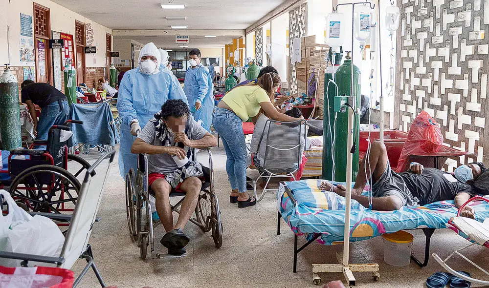 Difícil situación en Iquitos. En esa ciudad se dejó de usar mascarillas porque se creía en eso de la inmunidad de rebaño. Los casos han vuelto a subir. Foto: EFE Difícil situación en Iquitos. En esa ciudad se dejó de usar mascarillas porque se creía en eso de la inmunidad de rebaño. Los casos han vuelto a subir. Foto: EFE