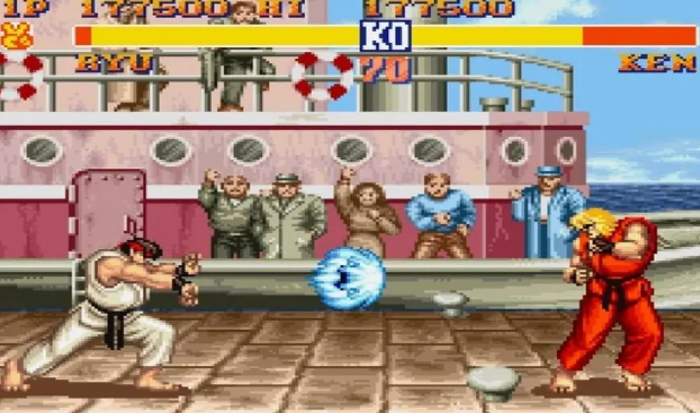 Ryu y Ken son los personajes más populares de Street Fighter II. Foto: Capcom
