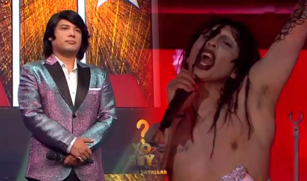 Ambas presentaciones fueron elogiadas por el jurado; sin embargo, 'Marilyn Manson' se quedó en competencia. Foto: captura de Latina Ambas presentaciones fueron elogiadas por el jurado; sin embargo, 'Marilyn Manson' se quedó en competencia. Foto: captura de Latina