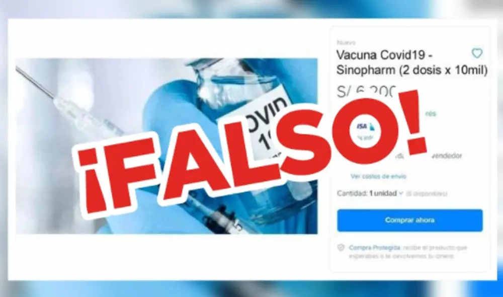 Las vacunas contra la COVID-19 serán gratuitas y aplicadas de acuerdo a cronograma. Foto: captura/Twitter Minsa Las vacunas contra la COVID-19 serán gratuitas y aplicadas de acuerdo a cronograma. Foto: captura/Twitter Minsa