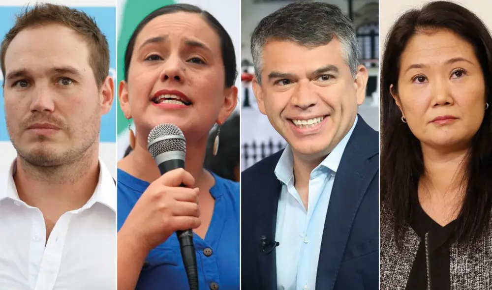 CADE. La próxima semana, expondrán George Forsyth, Verónika Mendoza, Julio Guzmán y Keiko Fujimori. Será virtual. Foto: composición / La República CADE. La próxima semana, expondrán George Forsyth, Verónika Mendoza, Julio Guzmán y Keiko Fujimori. Será virtual. Foto: composición / La República