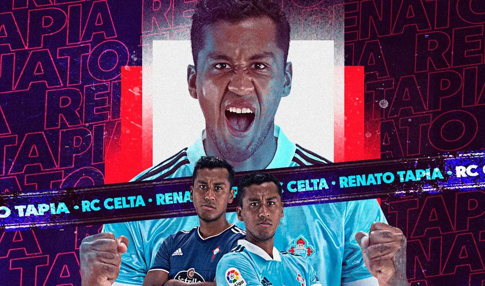 Renato Tapia llegó al Celta de Vigo en julio del 2020. Foto: LaLiga Renato Tapia llegó al Celta de Vigo en julio del 2020. Foto: LaLiga